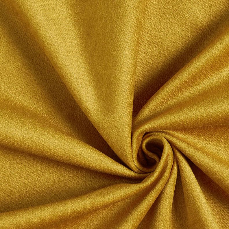 Tecido para estofos Look de veludo – mostarda,  image number 1