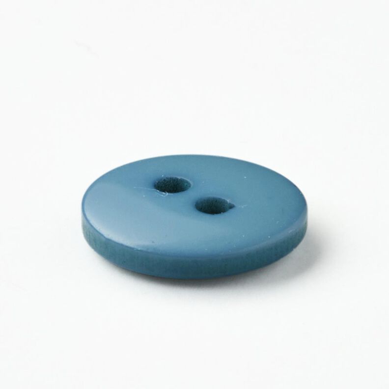 Botão redondo de 2 furos [Ø 11 mm] – azul brilhante,  image number 3