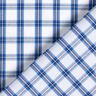 Tecido de algodão Xadrez Camisa – branco/azul,  thumbnail number 4