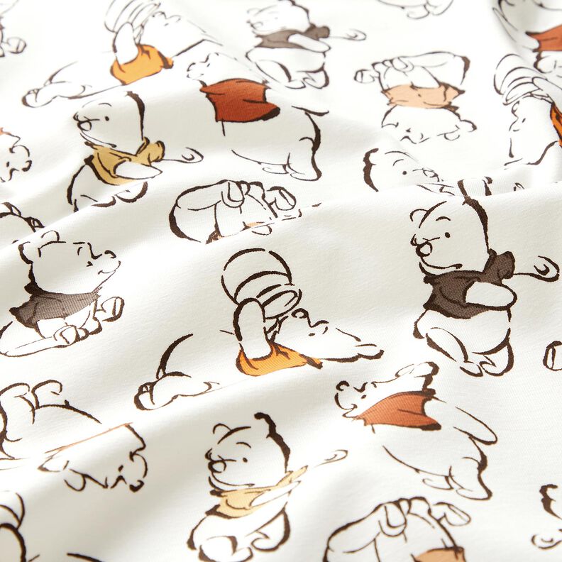Jersey de algodão Winnie the Pooh | Disney – branco sujo,  image number 2
