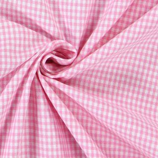Tecido de algodão Vichy - 0,2 cm – rosa, 