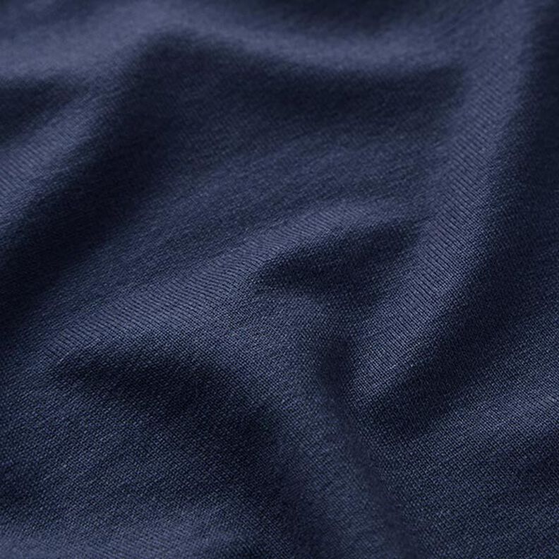 Jersey de viscose Leve – azul-noite,  image number 3