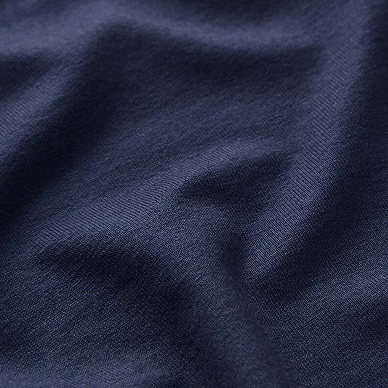 Jersey de viscose Leve – azul-noite,  image number 3
