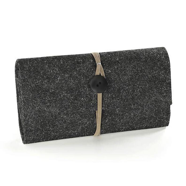 Feltro 90 cm / 1 mm de espessura – antracite,  image number 4