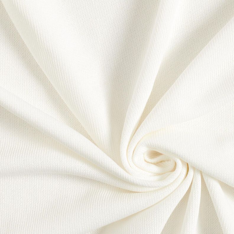 Tecido de malha de algodão – branco sujo,  image number 1