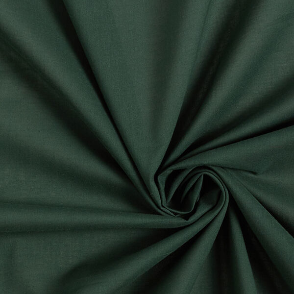Cambraia de algodão Lisa – verde escuro,  image number 1