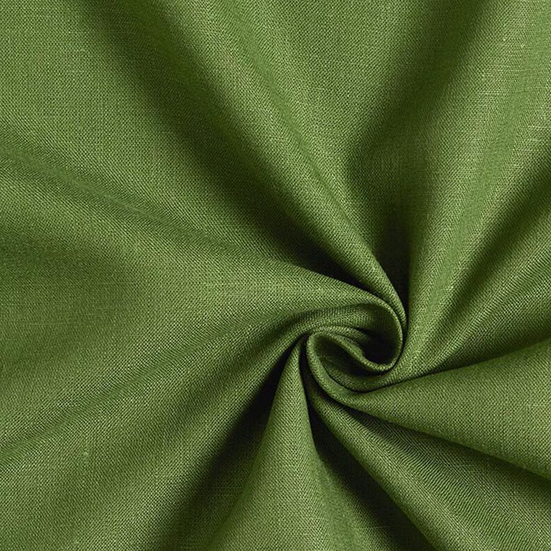 Tecido de linho – verde-pinheiro,  image number 1
