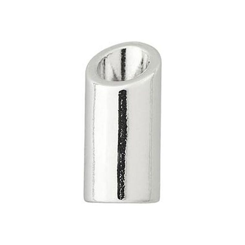Pontas de cordão [ Ø 5 mm ] – prateado metálica,  image number 2