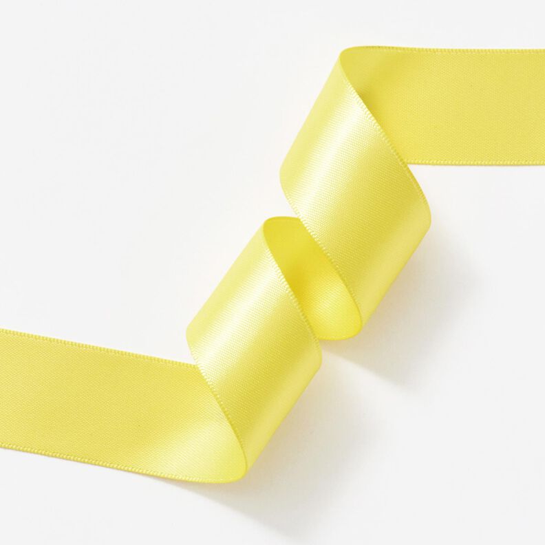 Fita de cetim [25 mm] &ndash; amarelo-lim&atilde;o,  image number 3