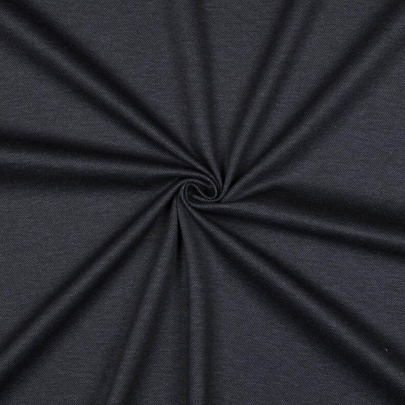 Romanit Jersey Espinha de peixe – preto azulado,  image number 1