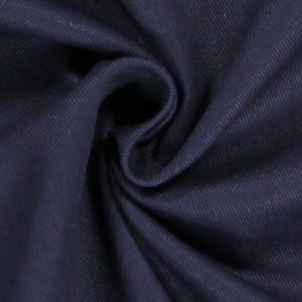 Sarja de algodão Liso – azul-marinho,  image number 2