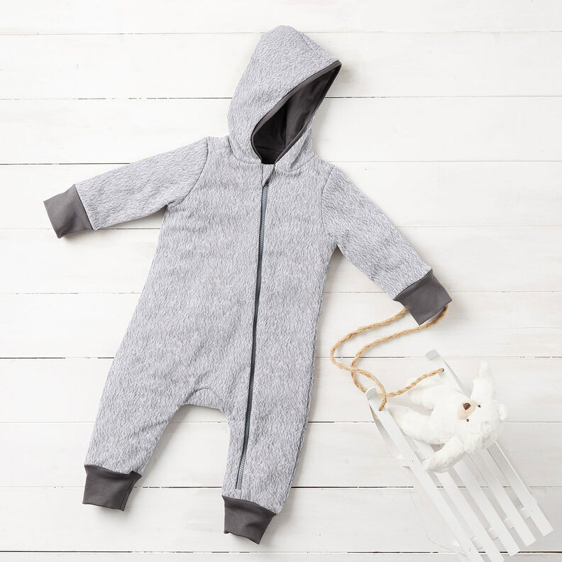 Sherpa Mistura de algodão Liso – cinzento-prateado,  image number 7