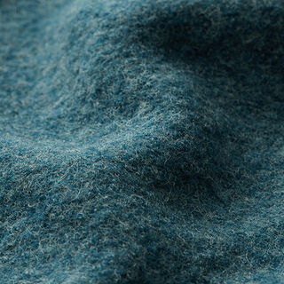 Lã grossa pisoada Melange – azul petróleo claro, 