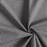 Tecido para camisas Xadrez pequeno – preto/branco,  thumbnail number 3