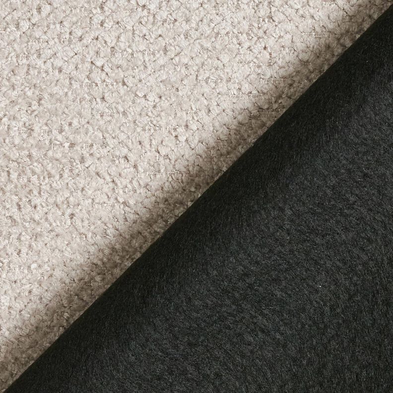 Tecido para estofos pelo macio – cinzento-prateado,  image number 3