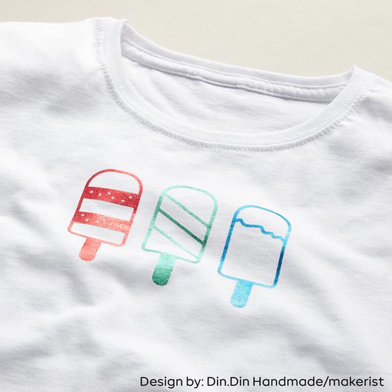 Folha de engomar Glossy Din A4 – vermelho,  image number 2