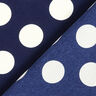 Tecido crepe Polka Dots [2,5 cm] – azul-marinho,  thumbnail number 4