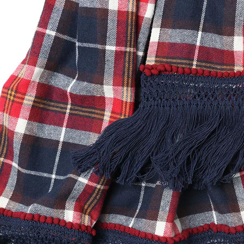 Debrum com pompons [10 mm] - preto,  image number 5