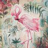 Tecido para decoração Peça de gobelina Flamingo – beige/pink,  thumbnail number 1