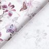 Tecido para decoração Popelina de algodão Borboletas e Orquídeas – púrpura média,  thumbnail number 4