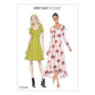 Vestido, Vogue 9199 | 32-40, 