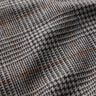 Tecido de lã Príncipe de Gales – cinzento escuro/laranja,  thumbnail number 2