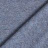 Jersey malha fina com padrão perfurado Melange – azul ganga,  thumbnail number 4
