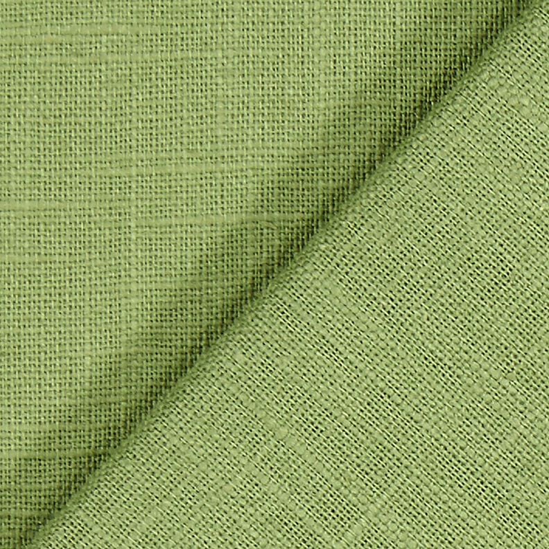 Tecido de linho Mistura de Rami Médio – oliva claro,  image number 3
