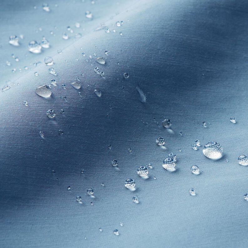 Tecido para impermeáveis Resistente à água Liso – azul claro,  image number 4