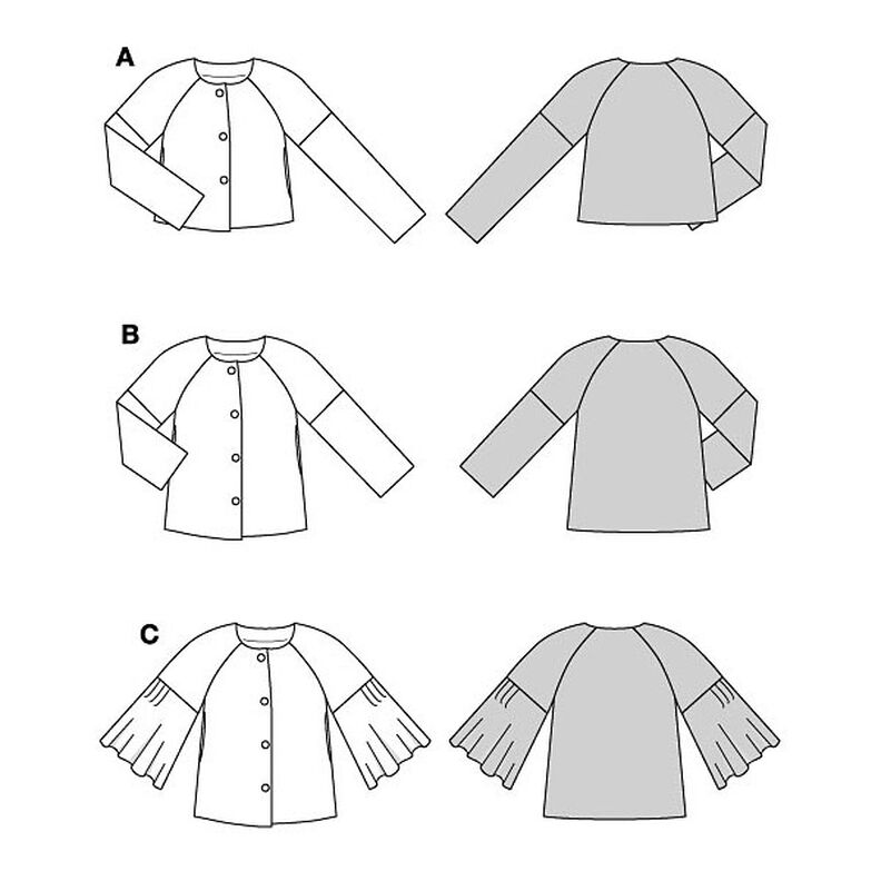 Jaqueta | Burda 5830 | 34-48,  image number 11