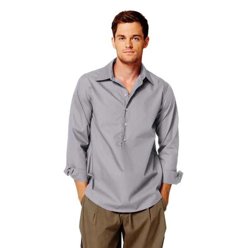 Popelina de algodão Liso – cinzento,  image number 4