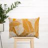 Tecido para decora&ccedil;&atilde;o Lona Folhas grandes &ndash; amarelo-caril,  thumbnail number 8