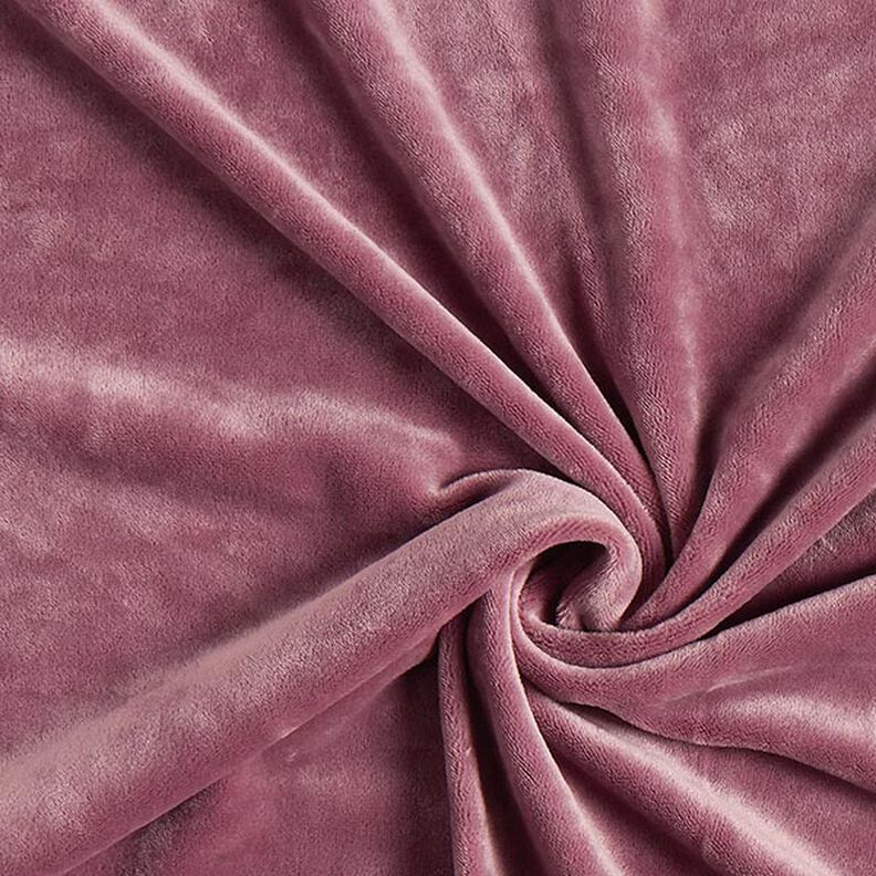 Veludo stretch Nicki – rosa embaçado,  image number 1
