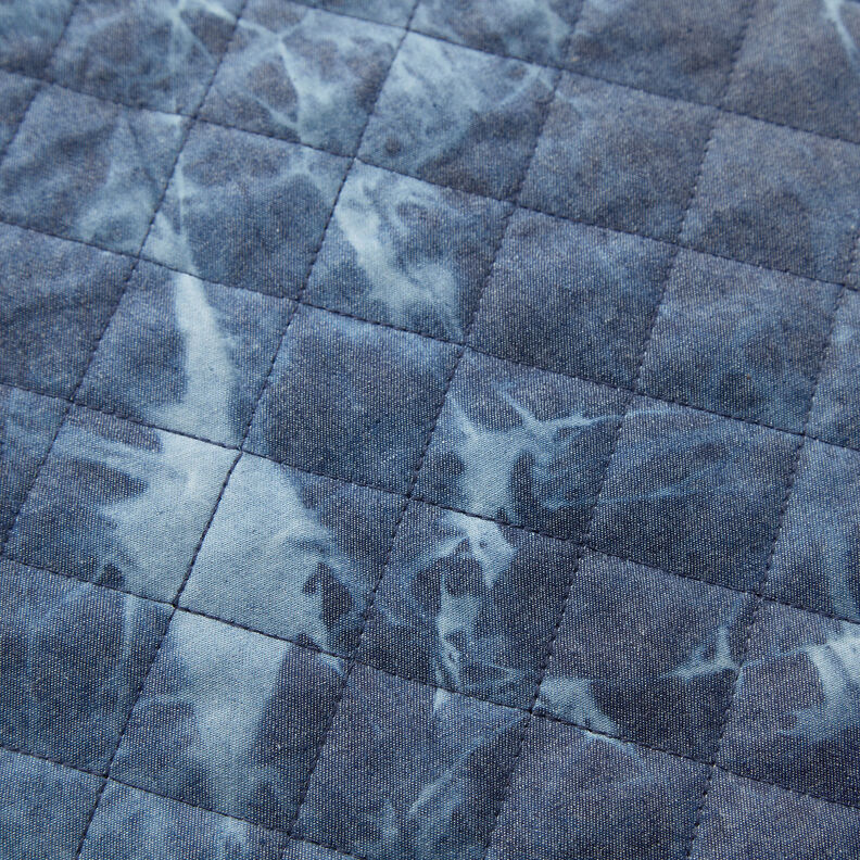 Tecido acolchoado Chambray Batique – azul ganga,  image number 7