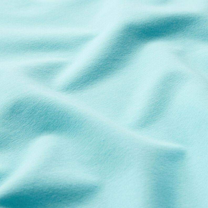 Sweat de algodão leve liso – azul-gelo,  image number 4
