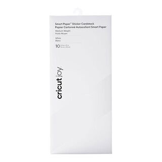Cricut Joy Smart Sticker Cardstock [14x33 cm] | Cricut – branco, 