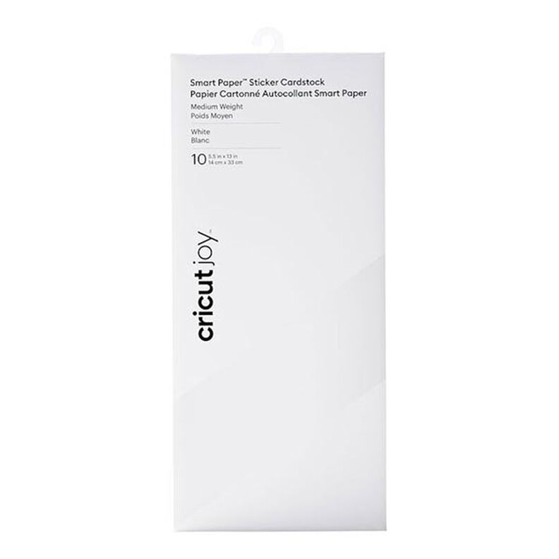 Cricut Joy Smart Sticker Cardstock [14x33 cm] | Cricut – branco,  image number 1