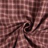Mistura de lã Xadrez – castanho/rosa-velho escuro,  thumbnail number 4