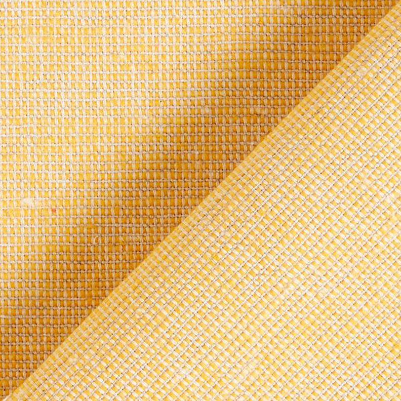 Tecido para decoração Estrutura canelada reciclado – amarelo-sol,  image number 3