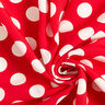 Tecido crepe Polka Dots [2,5 cm] – vermelho,  thumbnail number 3