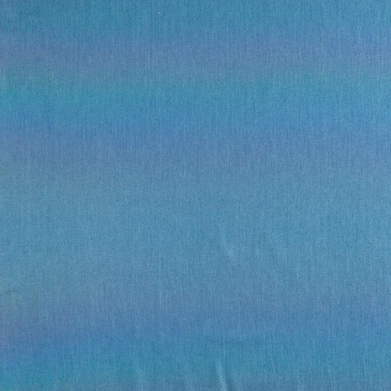Chambray Brilho do arco-íris Estampado prateado | Poppy Fabrics – azul ganga/colorido,  image number 1