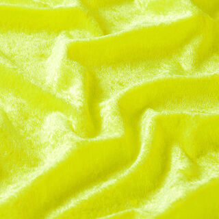 Veludo amarrotado – amarela néon, 