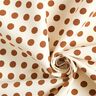 Stretch para calças Pintas grandes – branco/cobre,  thumbnail number 3