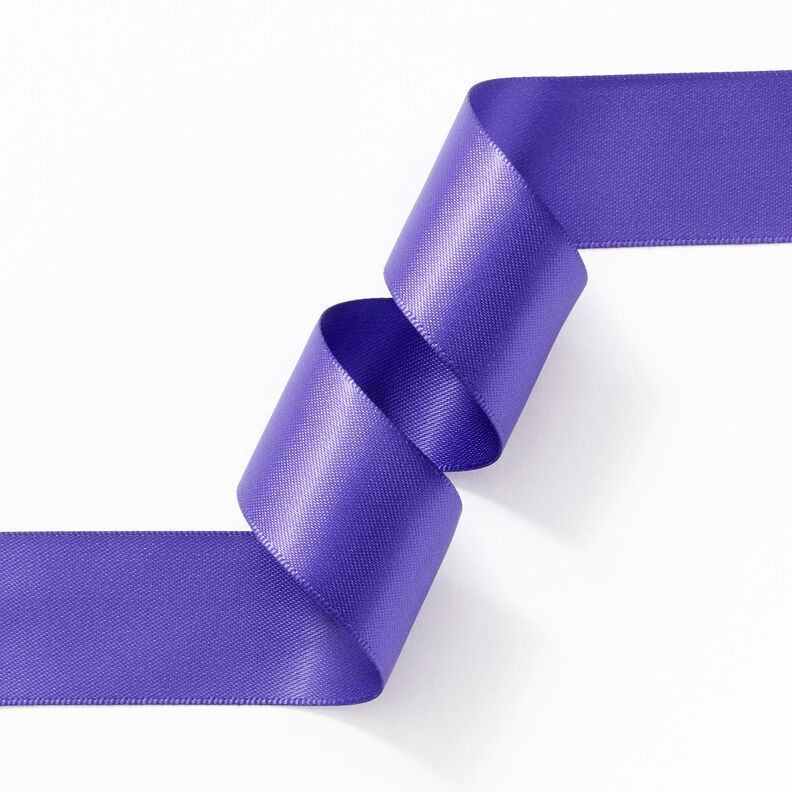 Fita de cetim [25 mm] – roxo,  image number 3