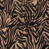 Jersey de viscose Estampado zebra – mocca/preto,  thumbnail number 3