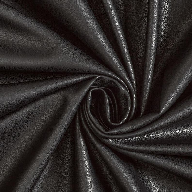 Pele sintética com reverso em veludo  – preto,  image number 1