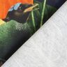Tecido para decoração Meio linho Panamá  Impressão Digital  Exótico – verde escuro,  thumbnail number 4