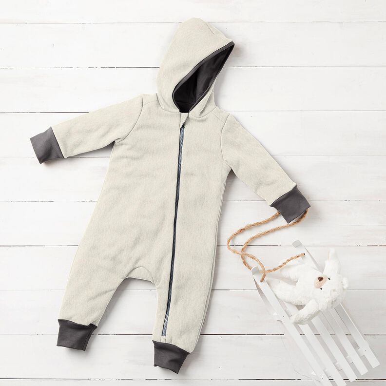 Lã grossa pisoada – creme,  image number 9