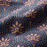 Algodão revestido Leques abstratos – azul-noite,  thumbnail number 3