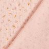 Musselina/ Tecido plissado duplo Flores românticas – rosé,  thumbnail number 4